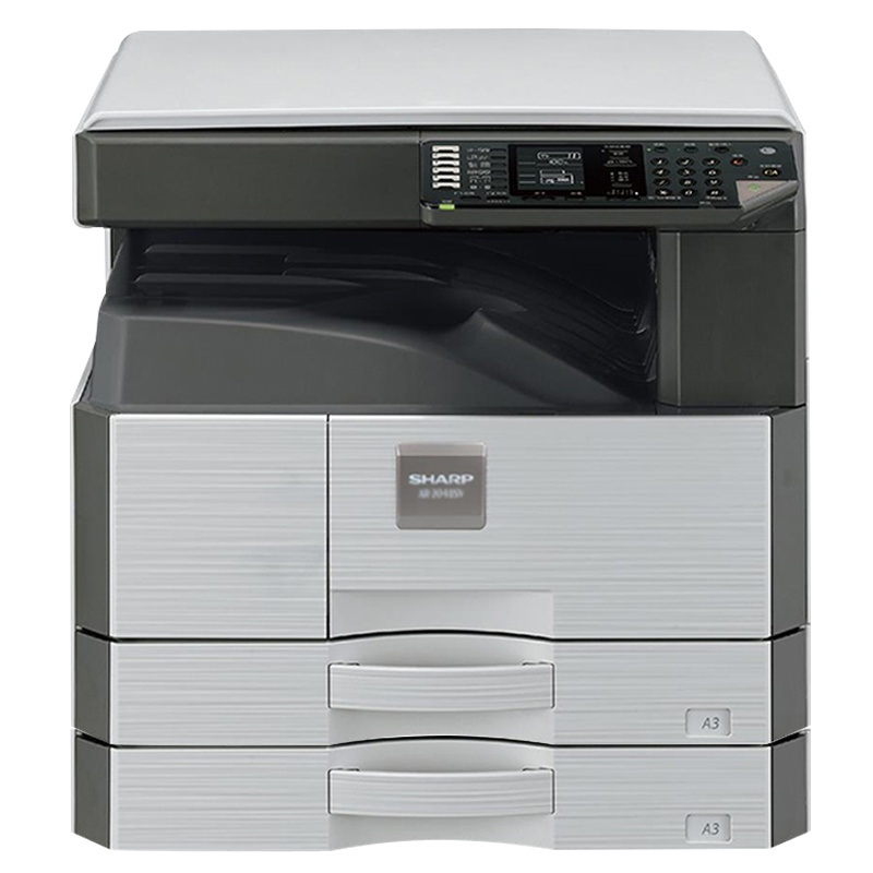 自营夏普(SHARP)AR-3148NV黑白A3激光打印机复印机数码复合机a3a4多功能打印复印扫描一体机(盖板主机+一层纸盒)