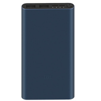 小米(mi)小米移动电源3 10000mAh 快充版 黑色 小米移动电源/充电宝 双向18W快充 高密度锂聚合物电芯