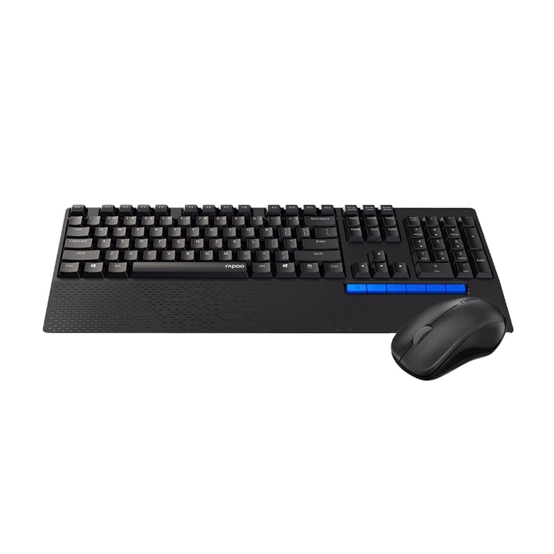 (HD)雷柏 1800P3 办公商务多模USB 无线键鼠套装 (计价单位:个)黑色