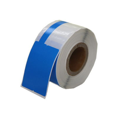 百刻 002BL 线缆标签 200张/卷 蓝色 (1)卷