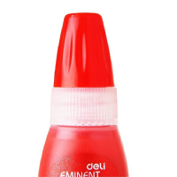 得力9879光敏印油(红色)单只装