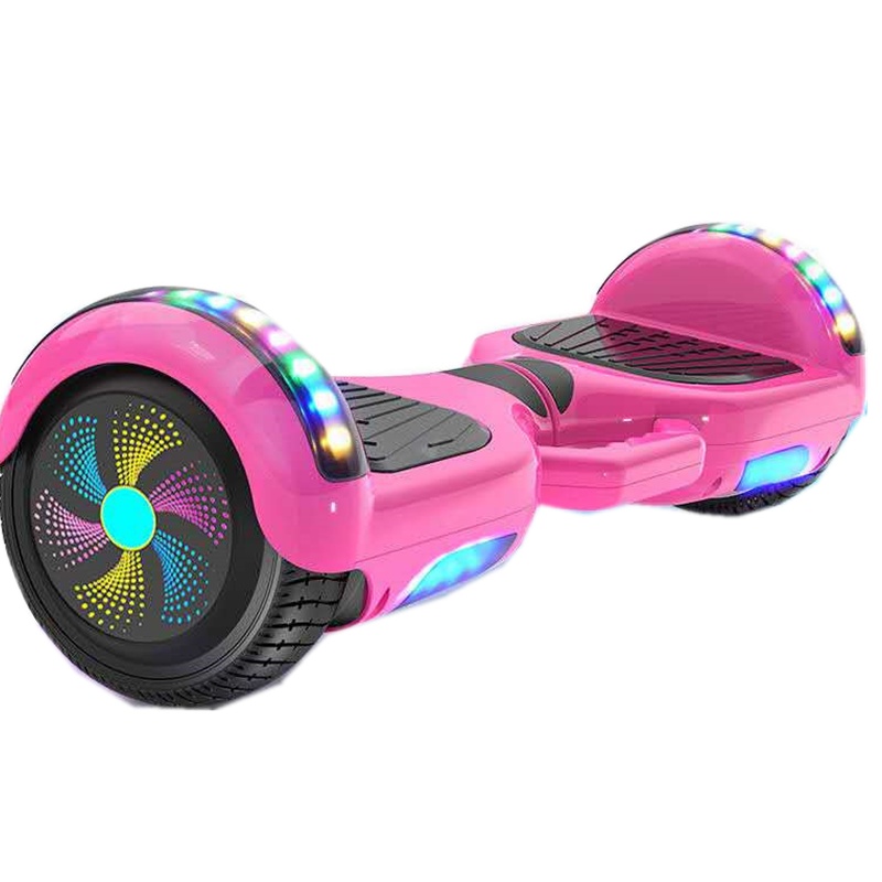 电动智能平衡车双轮儿童成人代步平行车小学生体感扭扭滑板车旗舰款粉色