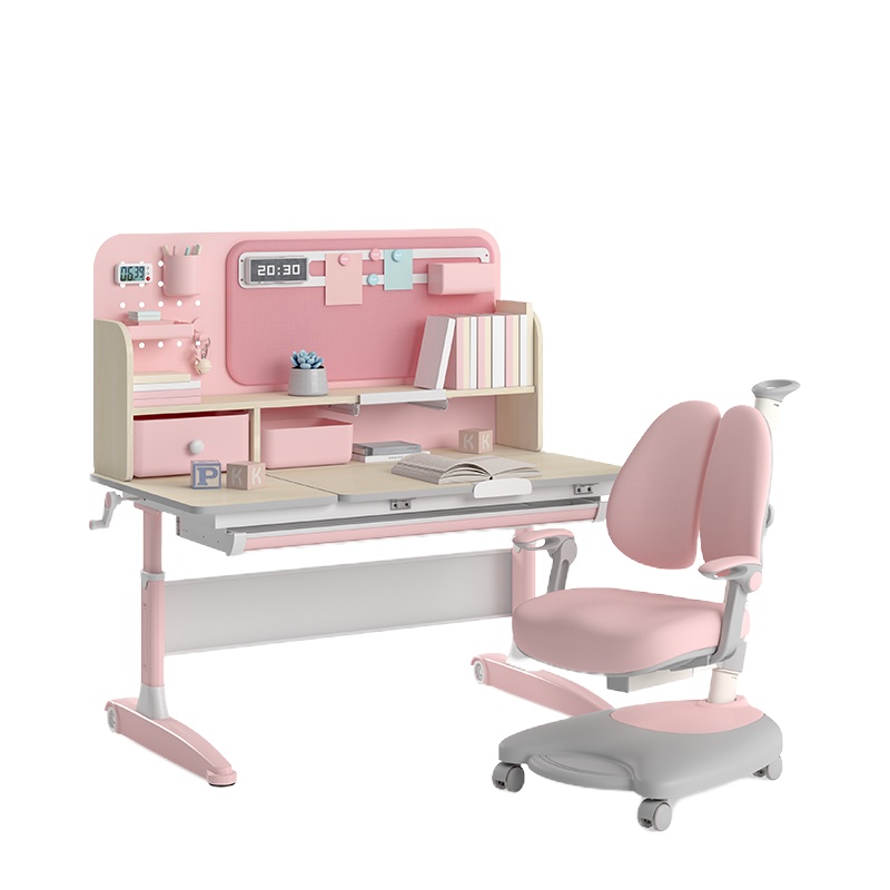 黑白调儿童学习椅矫正坐姿座椅学生椅子可升降调节家用靠背写字椅