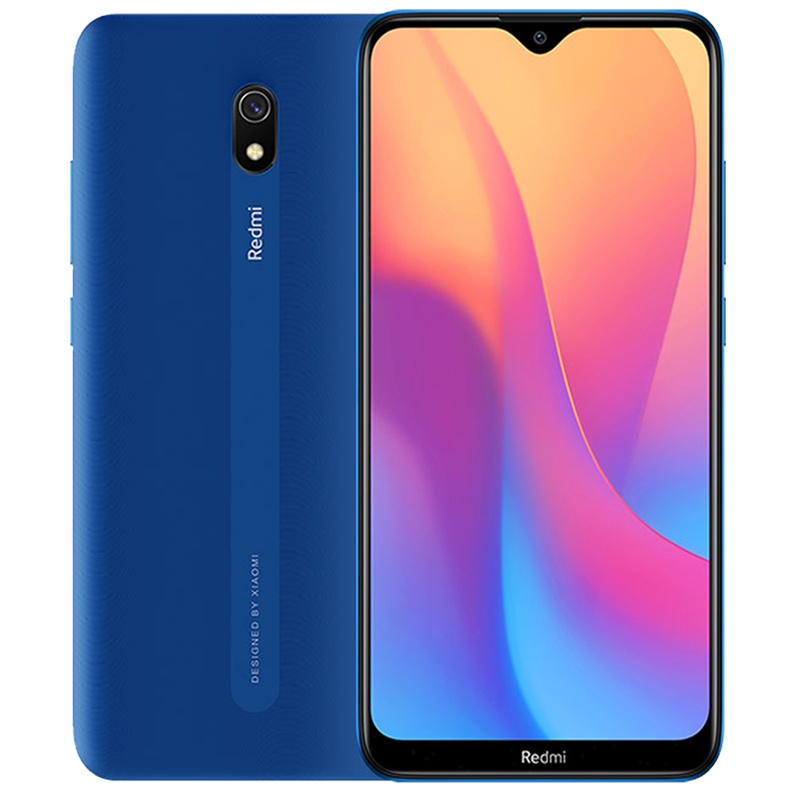 小米 (MI) Redmi 8A 3+32GB 深海蓝 5000mAh 大字体大音量骁龙八核处理器 AI人脸解锁拍照游戏智能双卡双待老年人红米移动联通电信全网通4G手机
