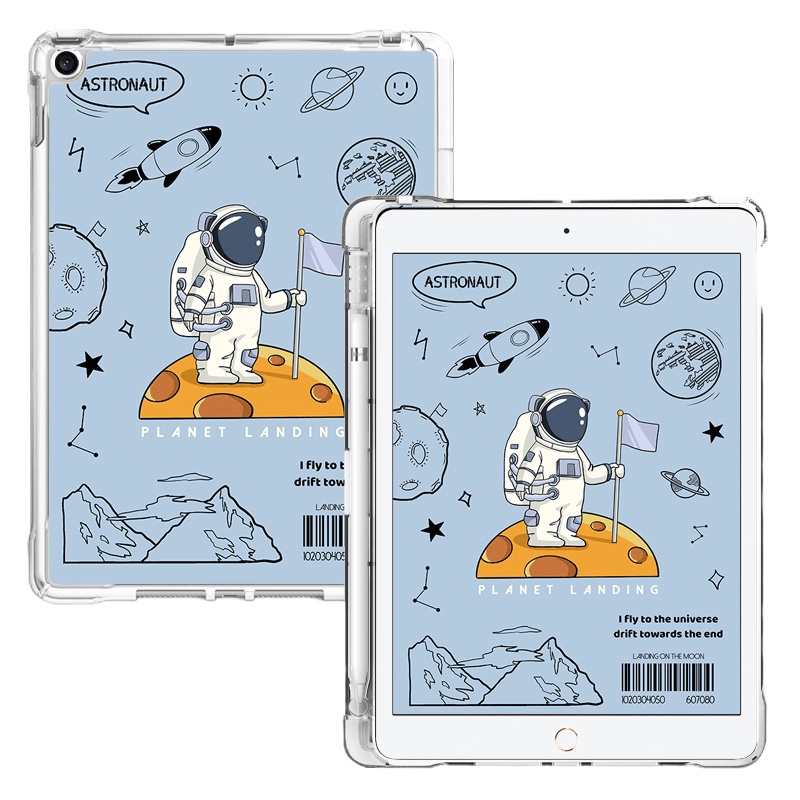 zoyu ipad9保护壳无上盖air4保护套带笔槽10.2寸单后壳2021pro11超薄mini5后盖简约软壳