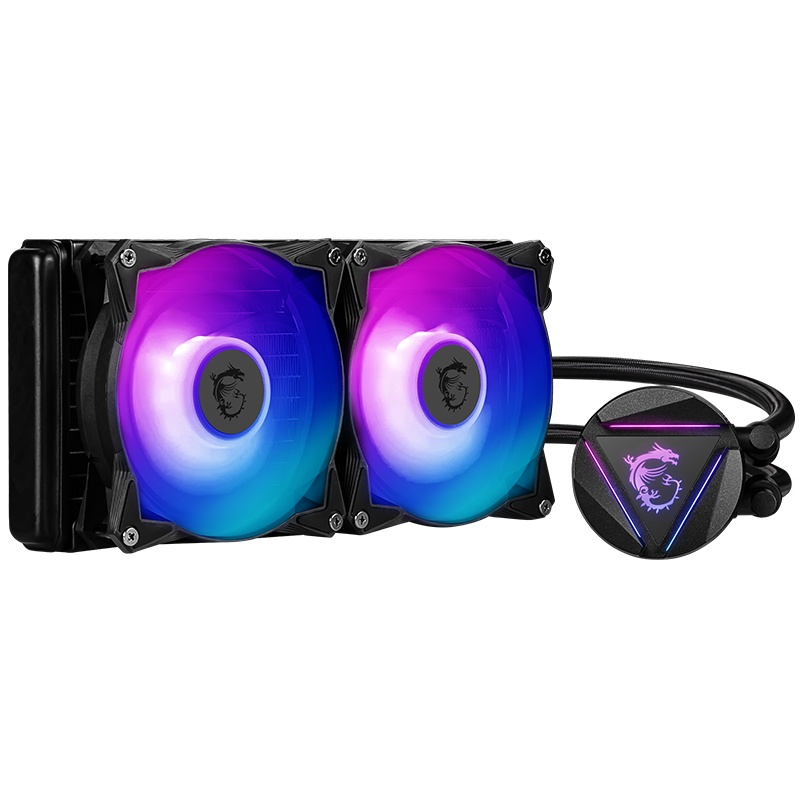 微星(MSI)寒霜240R CPU水冷散热器ARGB版散热器笔记本