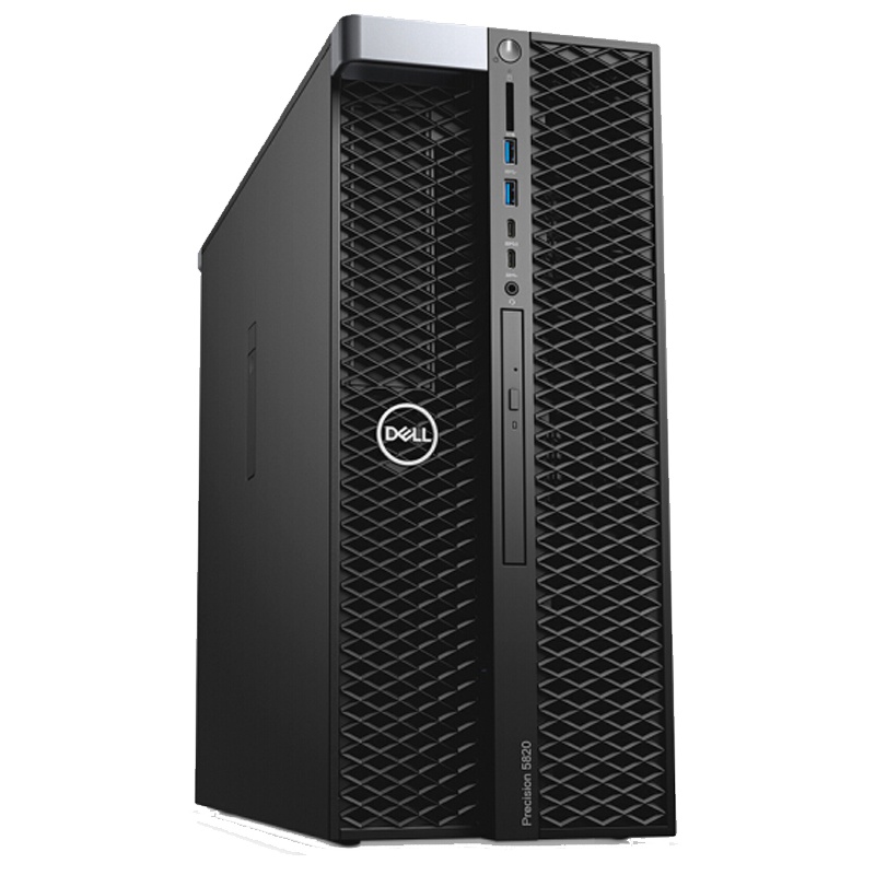 戴尔(DELL) Precision 5820+P2419H显示器(至强W-2123 16GB 1TB+256GB固态 DVD-ROM P620_2G显卡 Win10)