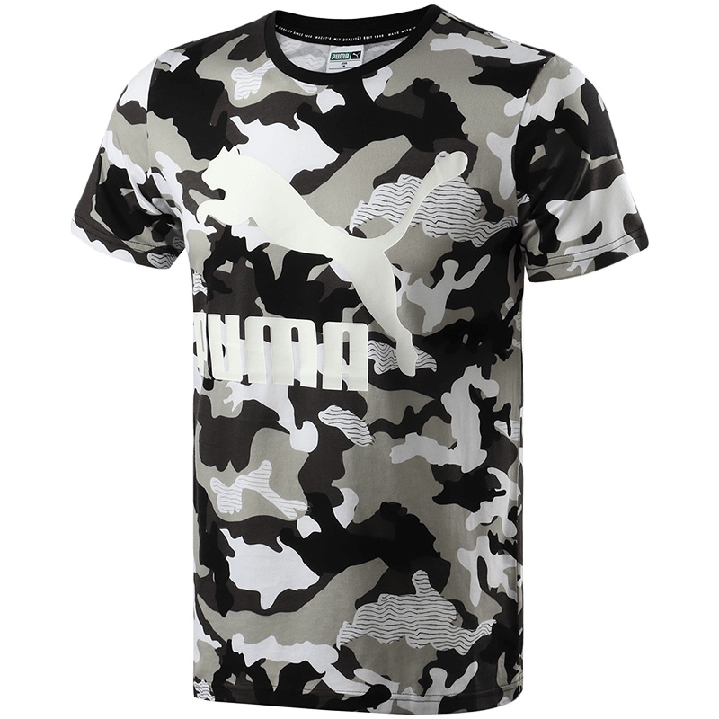 【自营】PUMA彪马男装跑步训练圆领短袖T恤595921