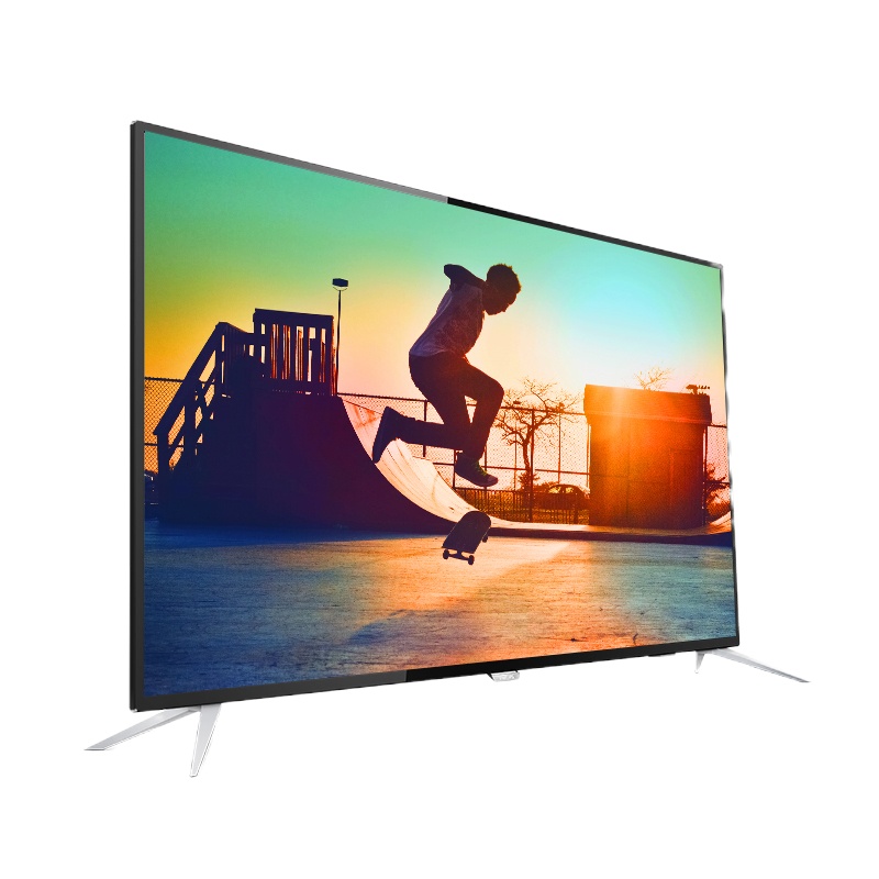 飞利浦 (PHILIPS)55PUF6112/T3 55英寸 4K LED智能电视+伸缩挂架+安装配件等 /台
