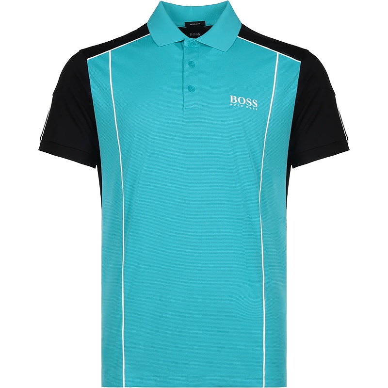 HUGO BOSS 雨果博斯 男士 涤纶短袖POLO衫 50431810