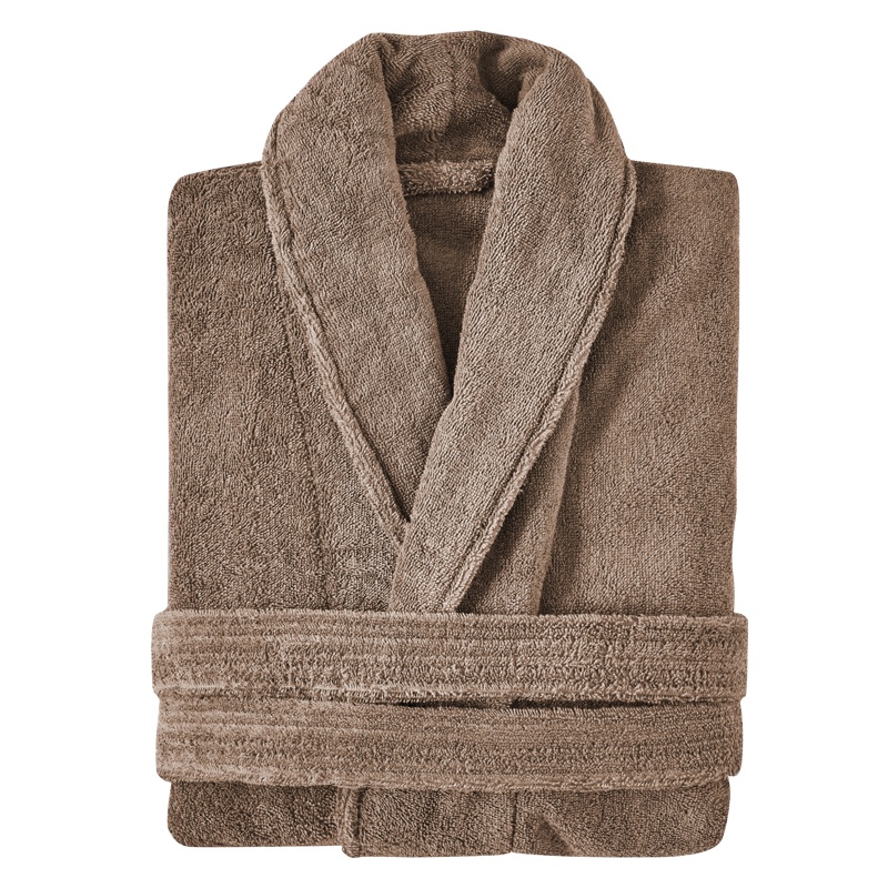 三利纯棉毛巾料 五星级酒店浴衣浴袍浴巾 四季通用 情侣型家居服睡衣 男女同款汗蒸桑拿服 S L XL 48*110