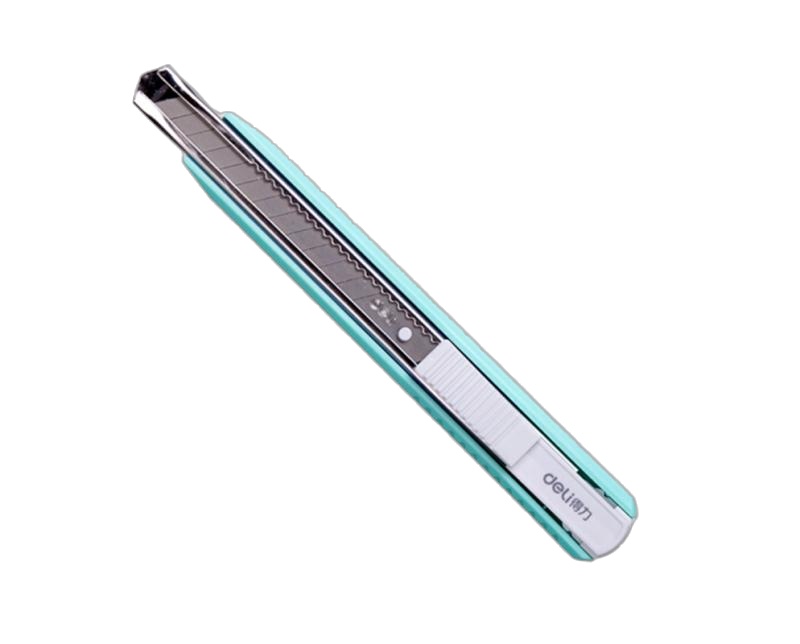 得力(deli) 小号铝合金美工刀壁纸刀2086 单把价格 15把起订