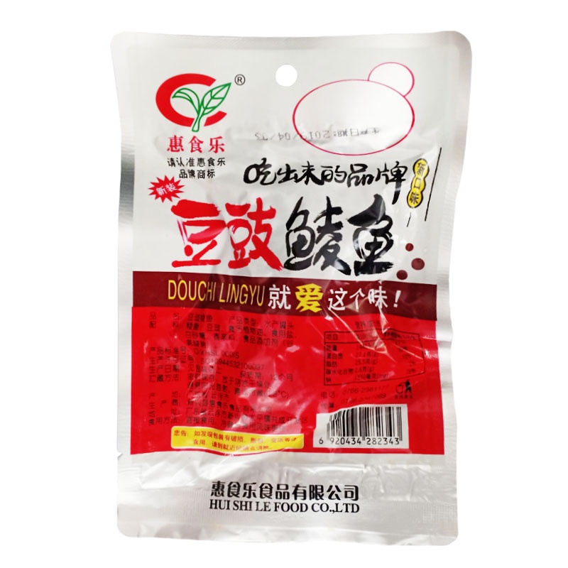 惠食乐 香辣豆豉鲮鱼 100g