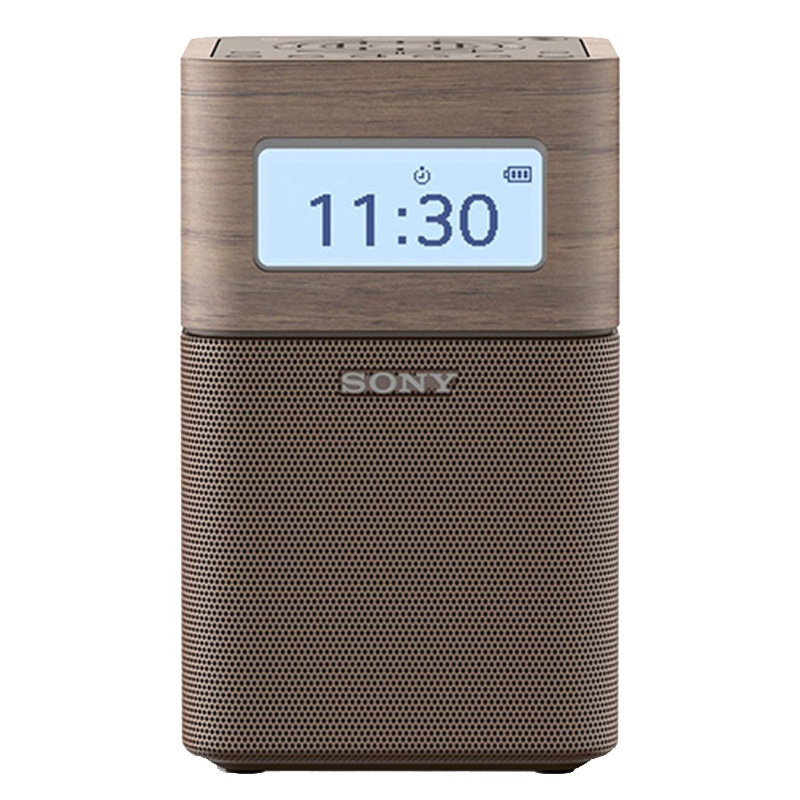索尼(SONY)SRF-V1BT 蓝牙音箱兼FM/AM收音机 便携音响(棕色)