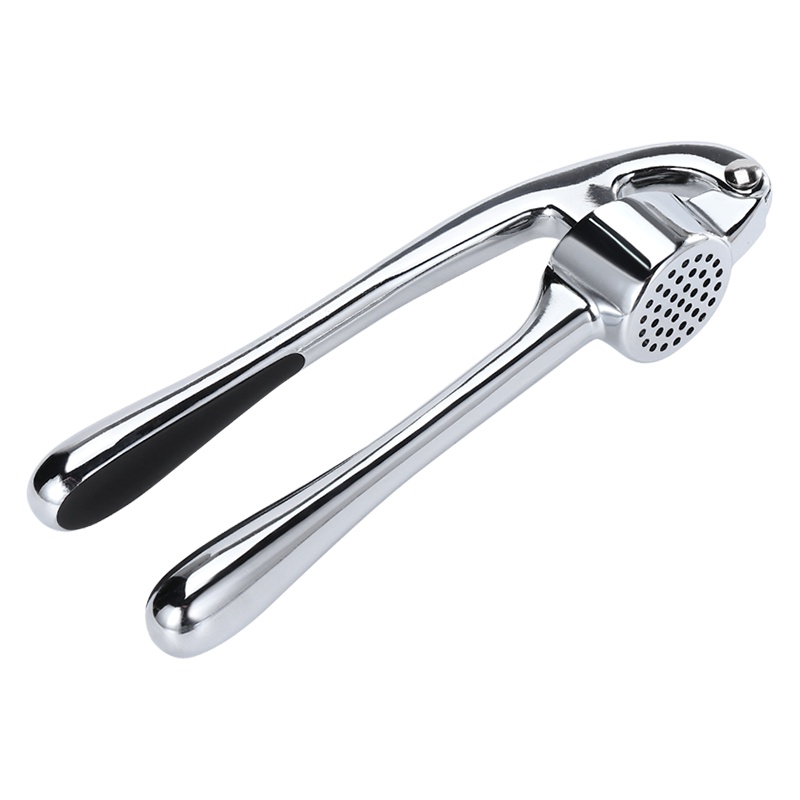 美厨(maxcook)压蒜器捣蒜器 蒜泥器夹蒜器 不锈钢色厨房夹子压蒜夹MCPJ028