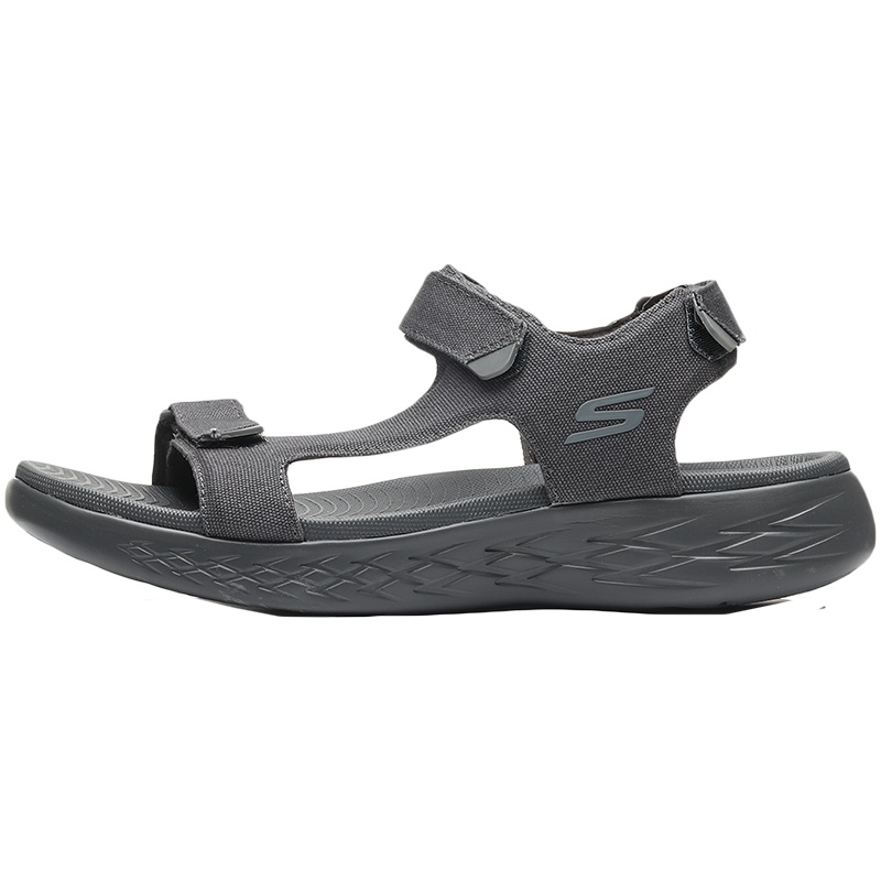 斯凯奇男鞋凉鞋2019夏季新款轻便透气魔术贴凉鞋休闲运动鞋55369