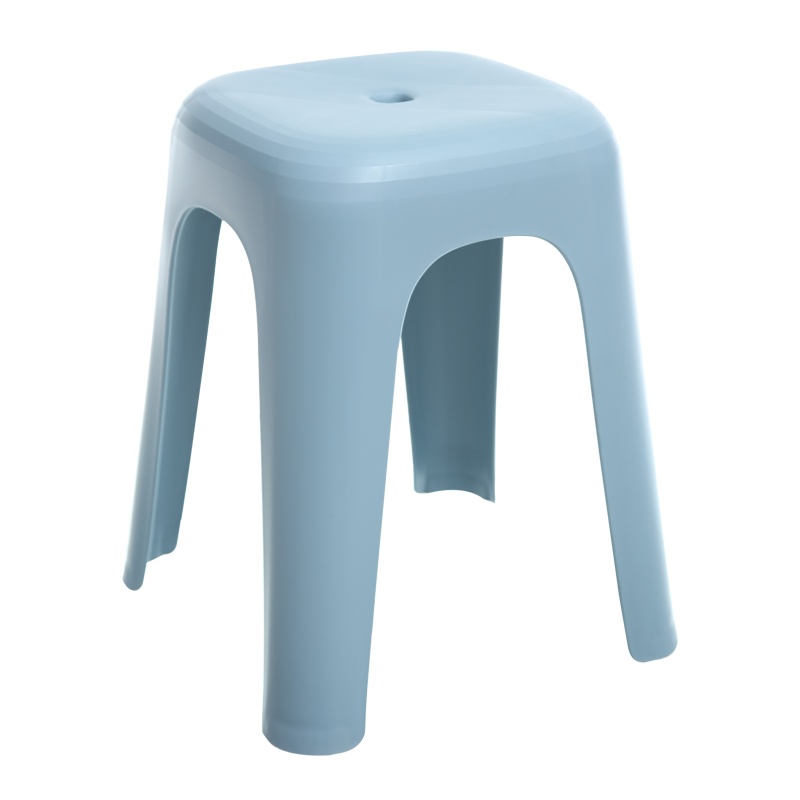 禧天龙加厚塑料凳经济型家用客厅防滑餐桌凳简约可摞叠便携凳子