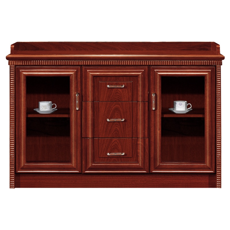 钜晟 油漆茶水柜1.2米两门三抽茶水柜 JS-JP09