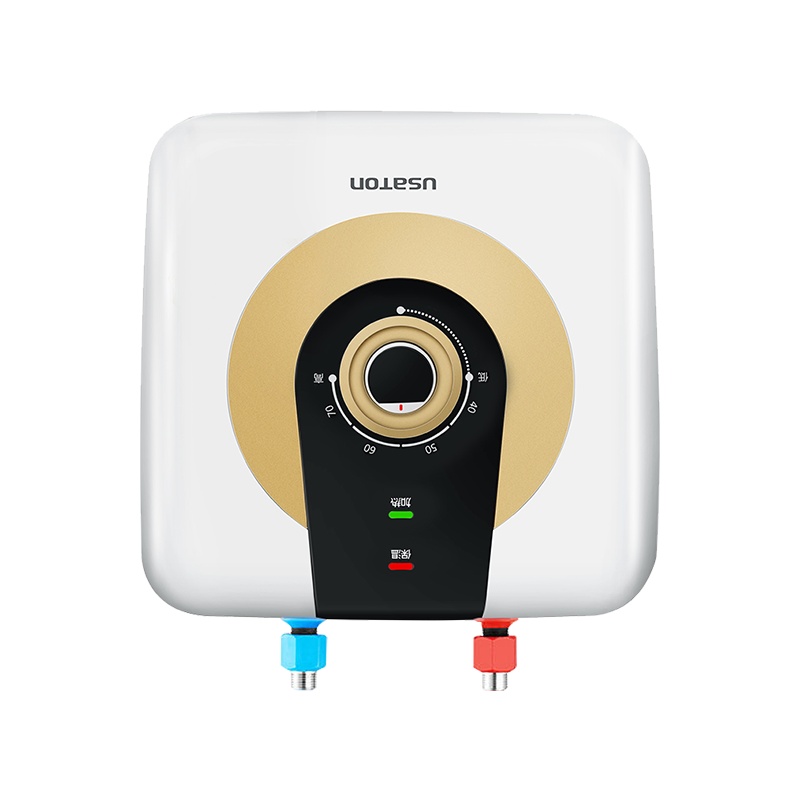 阿诗丹顿(USATON)储水式电热水器小厨宝1500W一级能效高效节能8升厨宝KX08-8J15X下出水