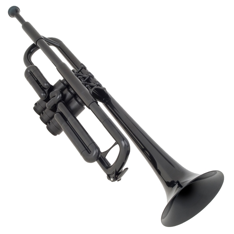 英国新款专业演奏pTrupet皮朋塑料铜管乐器降B调小号初学考级黑色