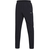 李宁女子跑步健身速干冰丝直筒运动长裤