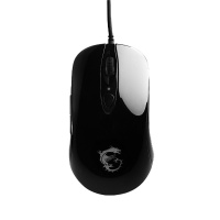 微星(MSI)DS102 RGB 电竞鼠标 有线 RGB流光 信仰龙魂灯 游戏鼠标 自定义宏 黑色 10000DPI