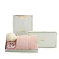 竹印象 zyx-070021 粉色浴室毛巾套装 34cm*72cm/95克 (单位:套)