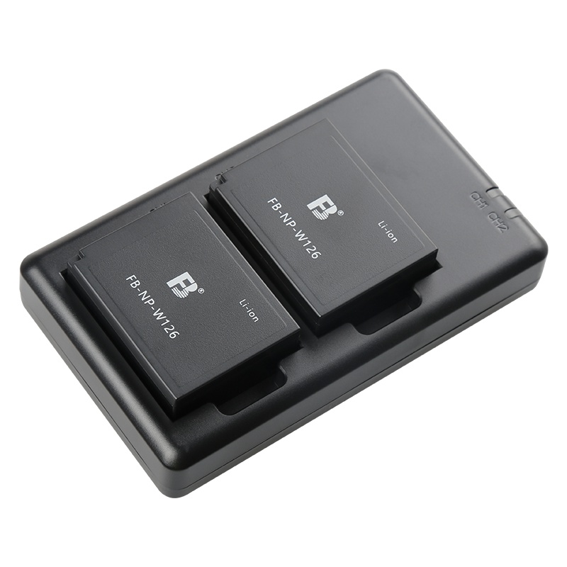 沣标FB 数码电池NPW126S 数码相机电池双电双充