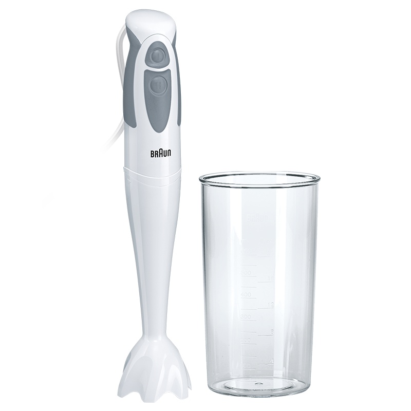 博朗(BRAUN)MQ300多功搅拌机料理棒 手持家用小型电动料理搅拌机器 婴儿宝宝辅食榨汁打蛋奶油绞肉厨房切菜搅拌棒