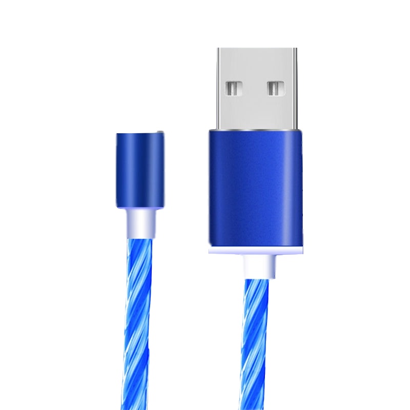 苹果流光磁吸数据线磁力磁铁强磁力式车载充电线器三合一苹果 安卓 Typec-c 1米