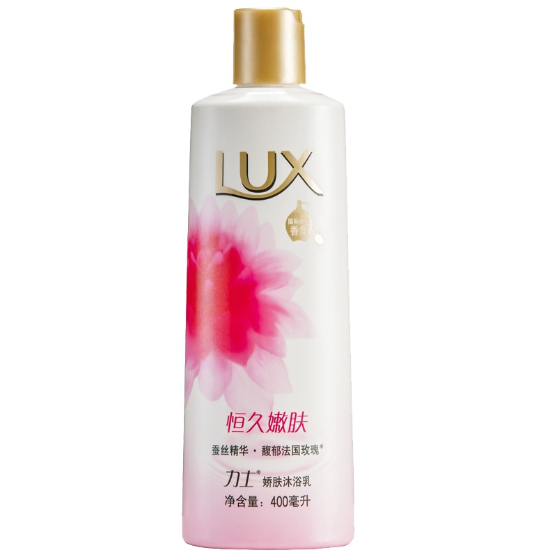 力士(LUX) 649980 沐浴乳 400G娇肤沐浴乳 恒久嫩肤(单位:瓶)