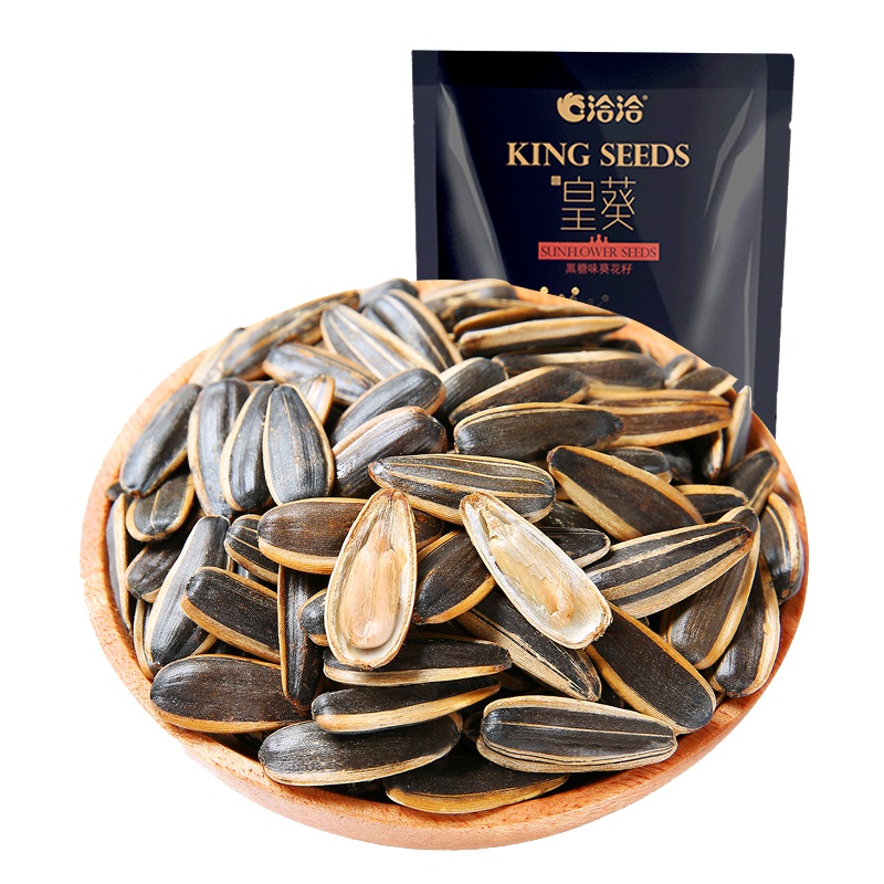 洽洽皇葵瓜子黑糖味恰恰瓜子葵花籽坚果炒货休闲零食110g