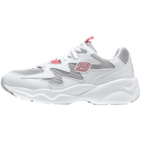 【自营】Skechers斯凯奇女鞋休闲鞋D‘lites时尚熊猫鞋88888105 88888105/WGRY白色+灰色