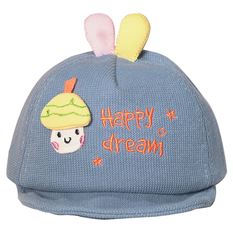 宝宝帽子婴儿帽子春秋款可爱卡通鸭舌帽3-6-12-24个月宝宝男女儿童帽