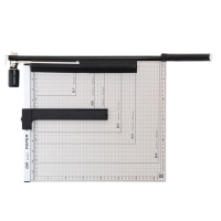 得力(deli) 8013 钢质切纸机 切纸刀 裁纸刀 裁纸机 380mm*300mm