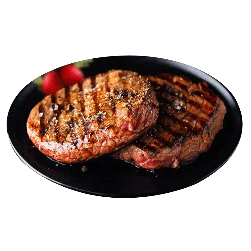 悠司坊 澳洲进口秘制黑椒牛排100g*2片