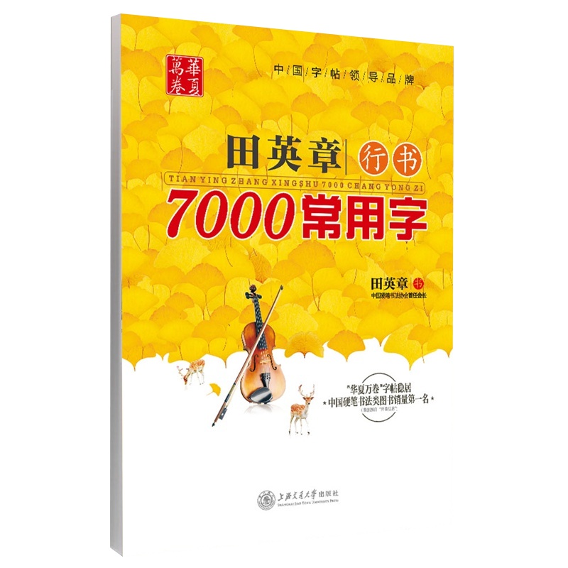 正版 田英章行书7000常用字 田英章 少儿童中小学生教师公务员练字专 业技法教材 硬笔钢笔正楷字蒙纸临摹练习字帖