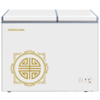 康佳(KONKA)178升 双门双温冷柜 冰柜小型家用 家用商用小冷柜 BCD-178DTS