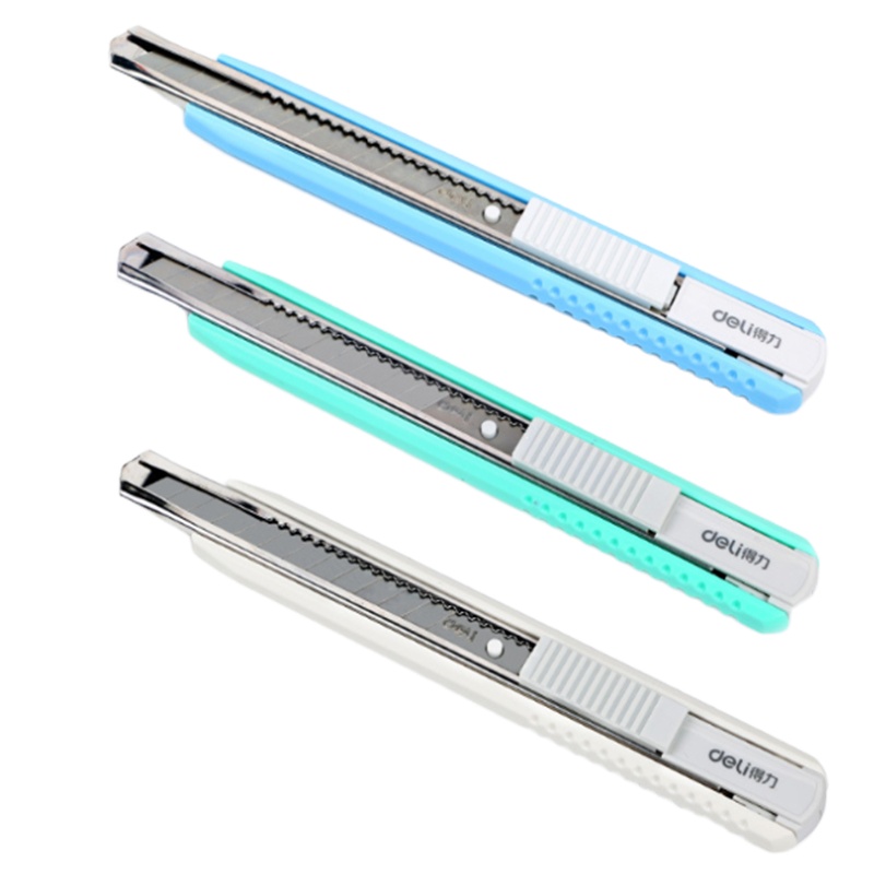 得力2086小型美工刀(颜色随机发货)