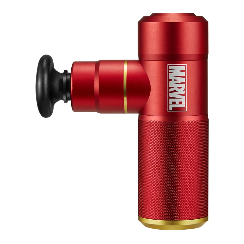 荣泰G20按摩枪钢铁侠款肌肉放松器多按摩头高频震动安全全身mini筋膜枪电动深层运动按摩器