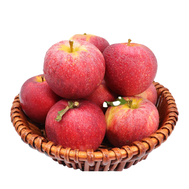 [五个农民]盐源苹果大凉山丑苹果净重5斤大果当季新果单果80mm+