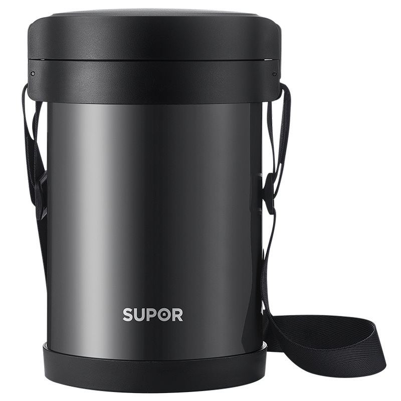 苏泊尔(SUPOR)保温饭盒三层304不锈钢保温提锅大容量真空保温桶便当盒