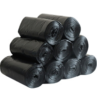 黑色塑料垃圾袋小卷45*55