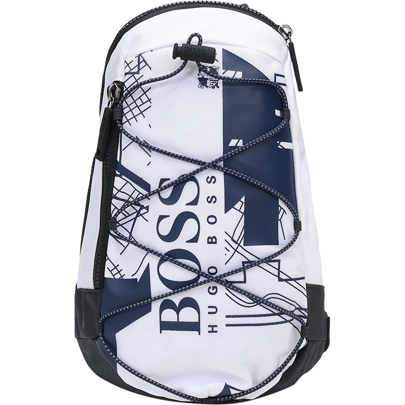 HUGO BOSS 雨果博斯 男士 聚酰胺胸包斜挎包腰包 50431765