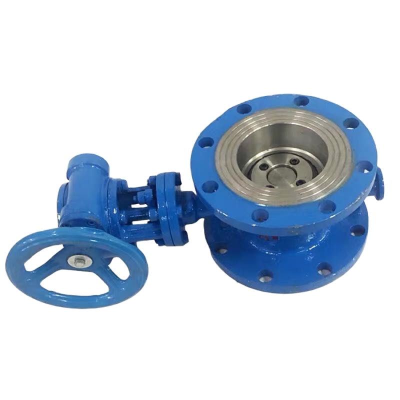 索兰坡 铸钢重型法兰涡轮蝶阀D343H-16C 铸钢材质 型号规格:DN125