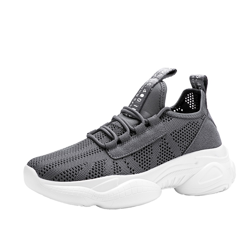 公牛世家(G.N.Shi Jia)男士夏季休闲鞋商务男鞋飞织跑步鞋学生潮鞋GN1509