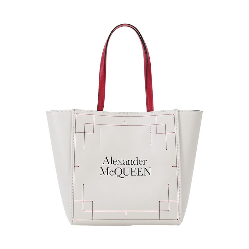 ALEXANDER MCQUEEN 亚历山大·麦昆 女士 皮革手提单肩包托特包648232 1YB18