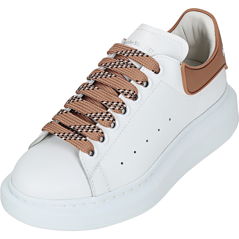 ALEXANDER MCQUEEN 亚历山大·麦昆 女士 系带阔型运动鞋休闲鞋小白鞋 621056 WHXMT