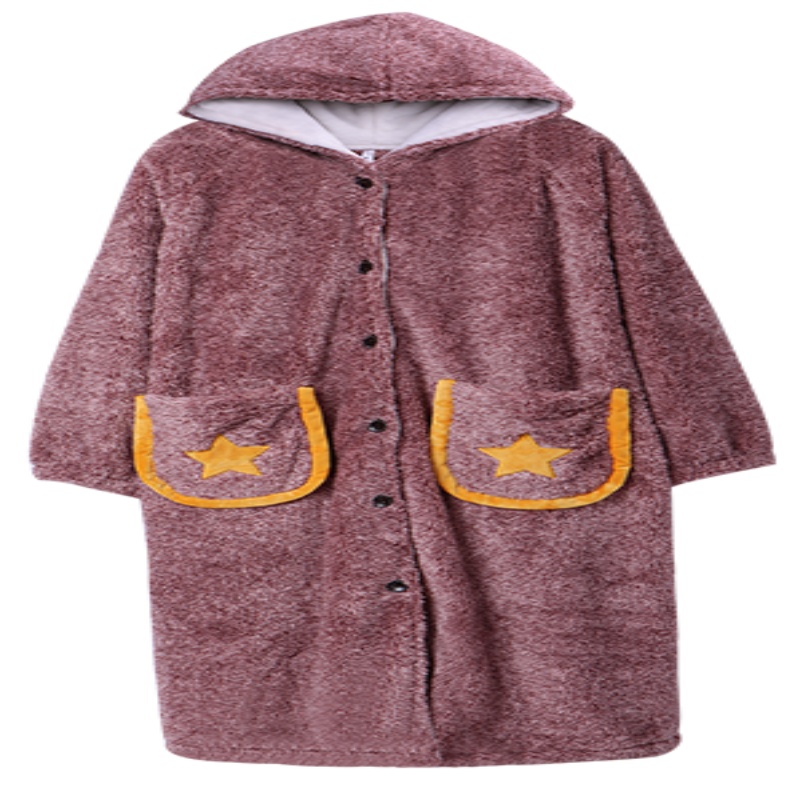 安之伴睡衣女晚秋圆领套装阳离子家居服