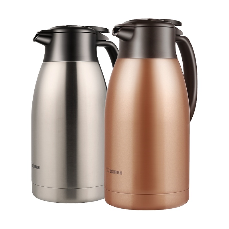 象印(ZO JIRUSHI) 保温壶SH-HA19C 大容量家用304不锈钢真空保温瓶水具真空保温壶 1.9L保温壶